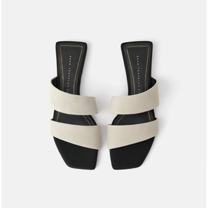 Zara flat sandals
